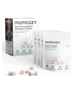 Bloques de Lavado Natural Momcozy 120 Tabletas Ecológicas