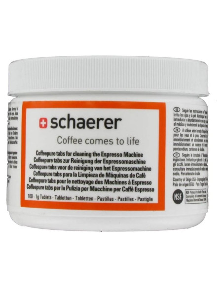 Tabletas de limpieza Schaerer 110480 - 2.72 kg