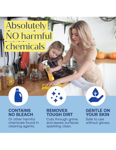 Tabletas de Recarga Limpiador Multiusos Fab Tab - 6x 500 ml