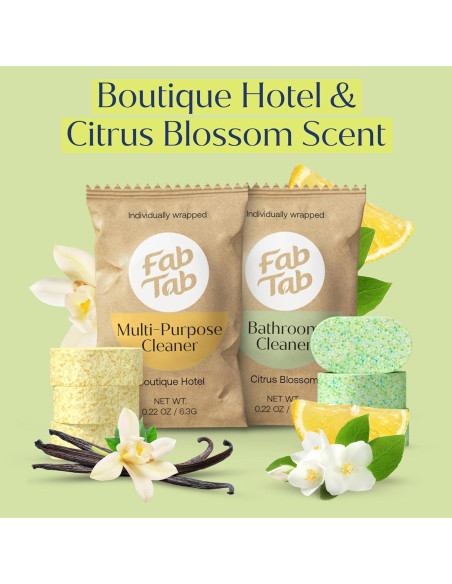 Tabletas de Recarga Limpiador Multiusos Fab Tab - 6x 500 ml