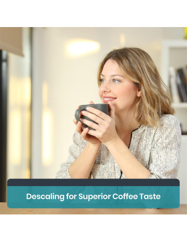 Limpiador de Cafetera Gevi 130g - Polvo Orgánico Ácido Cítrico