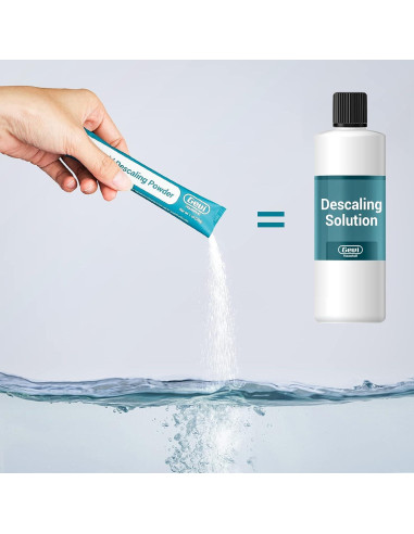 Limpiador de Cafetera Gevi 130g - Polvo Orgánico Ácido Cítrico