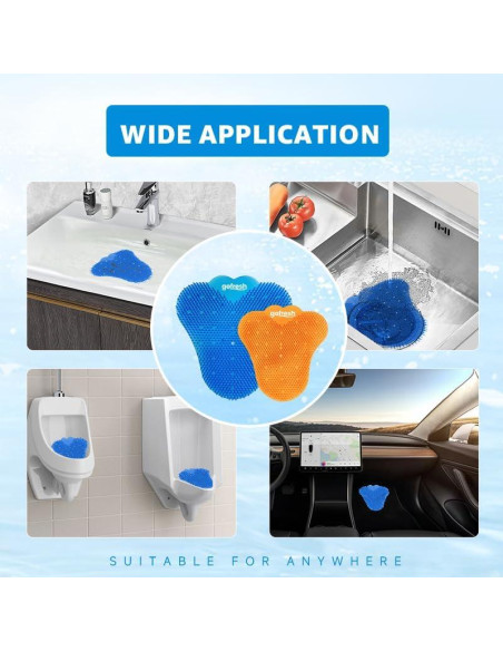 Desodorante de Pantalla de Urinal gofresh Brisa Oceánica - Paquete de 5