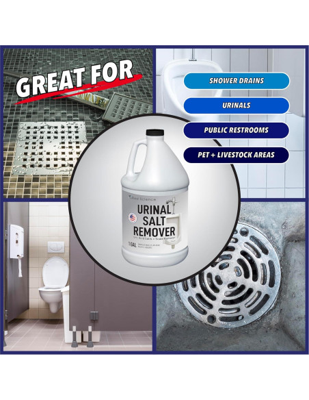 Removedor de Sal de Urinal Allied Science 3.78 L - Elimina Olores