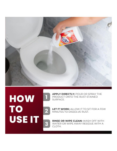 GROVE Spray y Polvo Quitamanchas de Óxido 16 oz + 72 oz