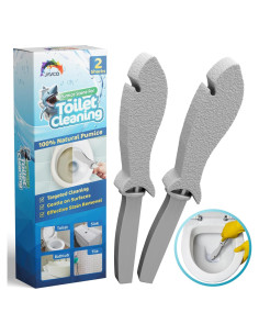 2 Piezas de Piedra Pómez JAVCO para Limpieza de Inodoro