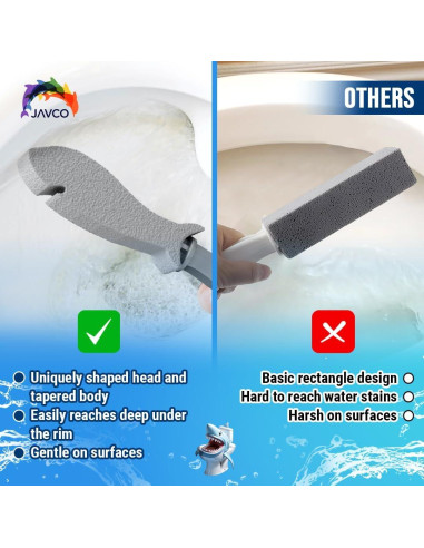 2 Piezas de Piedra Pómez JAVCO para Limpieza de Inodoro