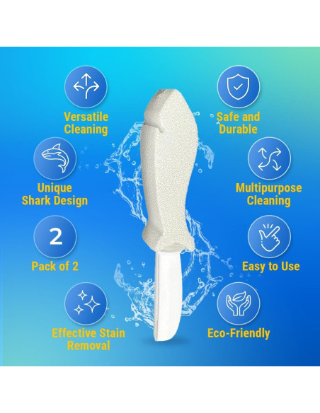2 Piezas de Piedra Pómez JAVCO para Limpieza de Inodoro