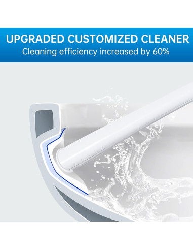 Recargas desechables para inodoro Aimery 100 cuentas azul