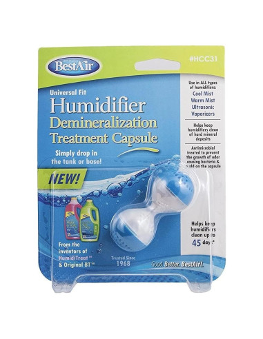 Cápsulas Limpiadoras para Humidificador BestAir HCC31 - 6 Unidades