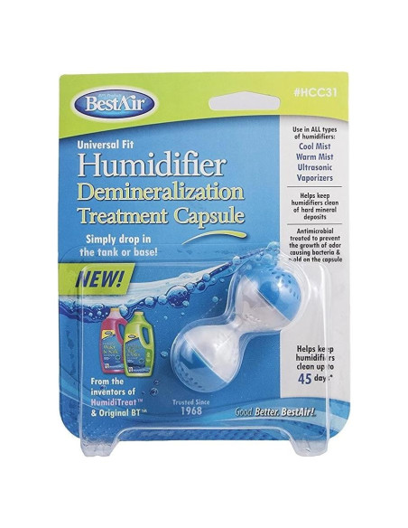 Cápsulas Limpiadoras para Humidificador BestAir HCC31 - 6 Unidades
