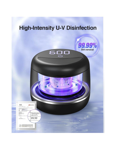 Limpiador Ultrasónico de Dentaduras Miorcols 48kHz 220g