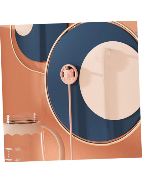 Set de 2 Cepillos de Silicona Kisangel para Botellas y Pajillas