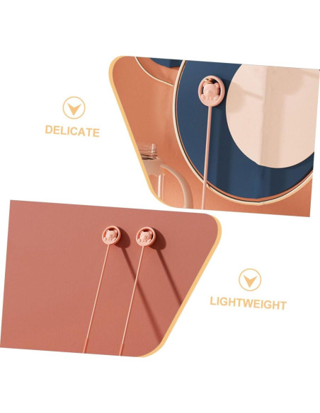 Set de 2 Cepillos de Silicona Kisangel para Botellas y Pajillas