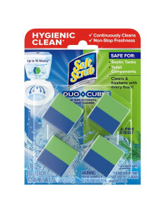 Limpiador de Inodoro Soft Scrub Duo-Cubes Fresco Alpino 4 Unidades
