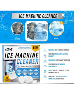 Paquete de 144 Tablet. Limpiadoras ACTIVE para Hielo y Espresso 2