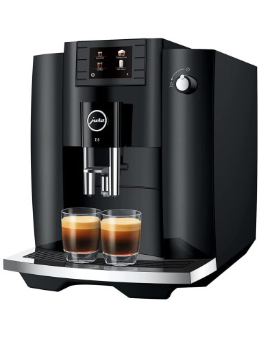 Máquina de Espresso Automática Jura E6 12.8 kg Negro Piano