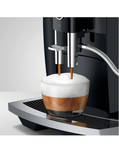Máquina de Espresso Automática Jura E6 12.8 kg Negro Piano