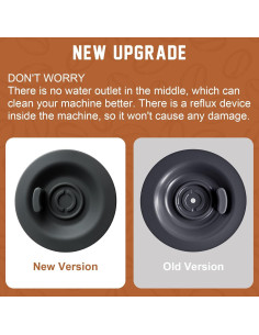 Disco de Limpieza para Espresso 54mm AUGHOA - Compatible Breville 2