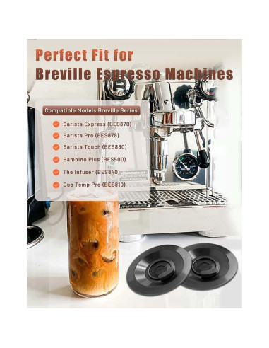 Juego de Discos de Limpieza 54mm YLAOSIOA para Espresso