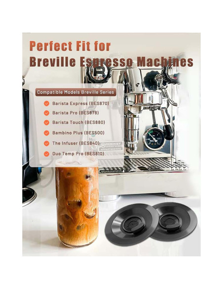 Juego de Discos de Limpieza 54mm YLAOSIOA para Espresso