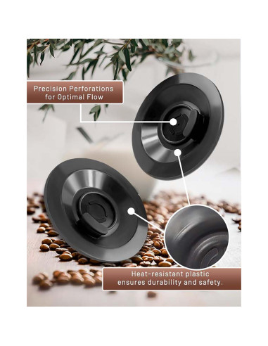 Juego de Discos de Limpieza 54mm YLAOSIOA para Espresso