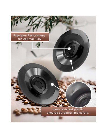 Juego de Discos de Limpieza 54mm YLAOSIOA para Espresso