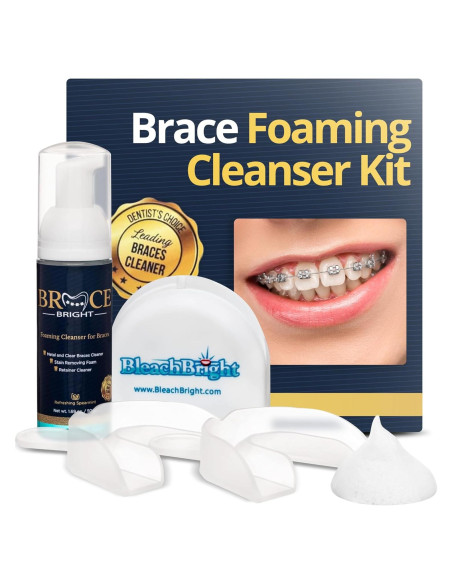 Kit de Blanqueamiento Dental BraceBright para Frenos - Sin Sensibilidad