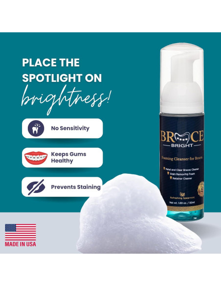 Kit de Blanqueamiento Dental BraceBright para Frenos - Sin Sensibilidad