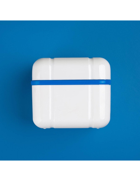 Caja de Limpieza Curaprox BDC 110 para Dentaduras Azul