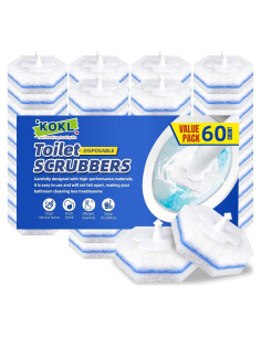 KOKL 60 Recargas de Limpiador de Inodoro Desechables 389g