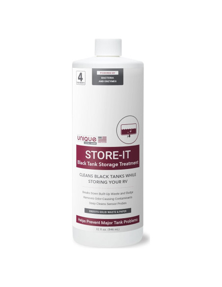 Limpiador Líquido para Tanques Negros RV Unique Store-It 946 ml