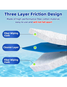 KOKL 60 Recargas de Limpiador de Inodoro Desechables 389g 2