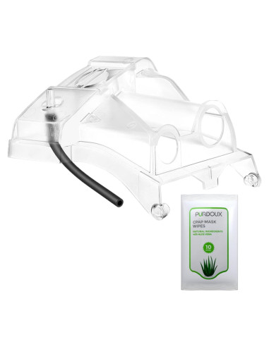 Adaptador de Limpieza CPAP Resway para AirSense 10 y AirCurve 10 + 3 Toallitas