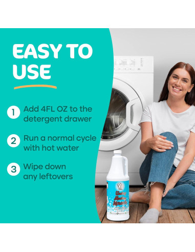 Limpiador y Desodorante Líquido para Lavadora Sunny & Honey 946 ml