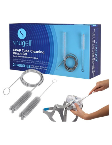 Juego de Cepillos Limpiadores CPAP Snugell - 2 Piezas 213 cm y 18 cm