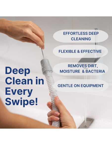 Juego de Cepillos Limpiadores CPAP Snugell - 2 Piezas 213 cm y 18 cm