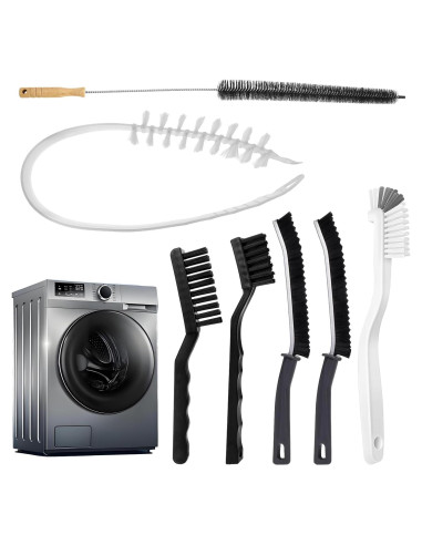 Kit de limpieza 7 piezas LIFCIUSO para lavadoras y hogar