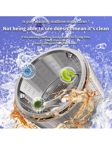 Kit de limpieza 7 piezas LIFCIUSO para lavadoras y hogar