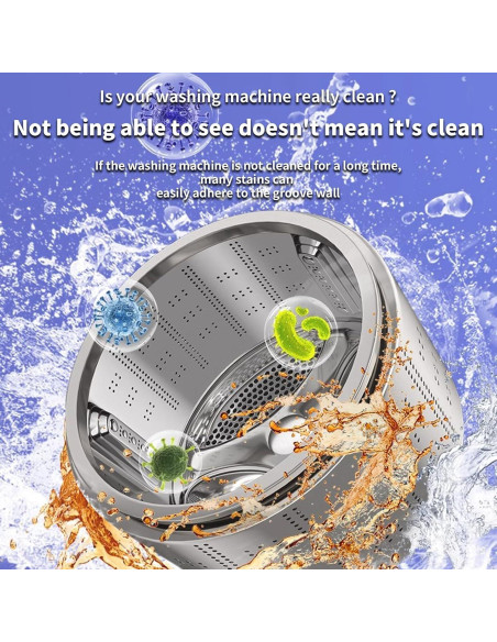 Kit de limpieza 7 piezas LIFCIUSO para lavadoras y hogar