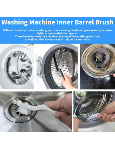 Kit de limpieza 7 piezas LIFCIUSO para lavadoras y hogar