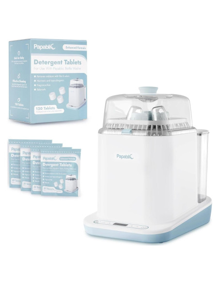 Lavadora y Esterilizador de Botellas Papablic - Todo en Uno