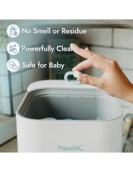 Lavadora y Esterilizador de Botellas Papablic - Todo en Uno