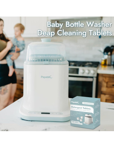 Lavadora y Esterilizador de Botellas Papablic - Todo en Uno