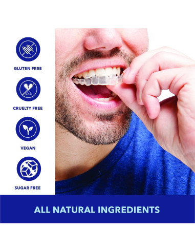 Limpiador Natural para Dentaduras y Retenedores CustMBite 100ml