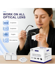 200 Toallitas Limpiadoras Pikabeast para Lentes y Pantallas 2