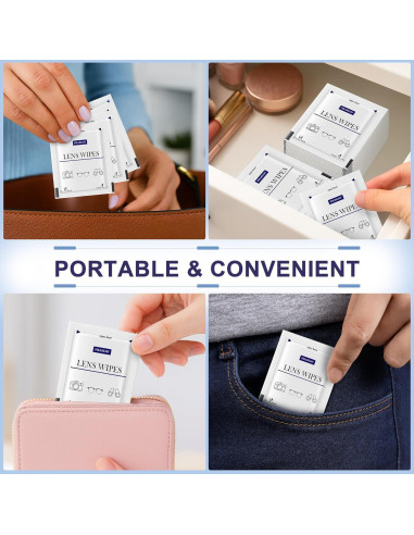 200 Toallitas Limpiadoras Pikabeast para Lentes y Pantallas