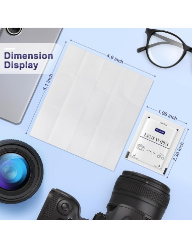 200 Toallitas Limpiadoras Pikabeast para Lentes y Pantallas