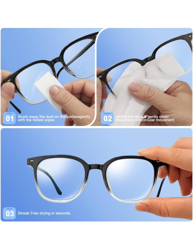 200 Toallitas Limpiadoras Pikabeast para Lentes y Pantallas