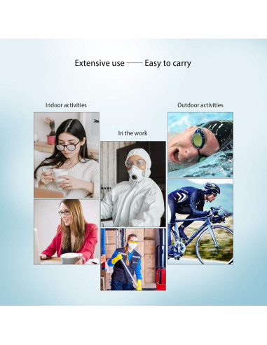 Toallitas de Limpieza de Gafas VisionGlobal - 5 Paños Microfibra + 1 Antivaho